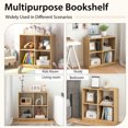 thumbnail image 6 of Resenkos 4-Cube Kids Bookcase with Open Shelves-Natural, Kids Toy Storage for Kids, Boys, Girls, Nursery, 6 of 7