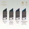thumbnail image 5 of Cartuchos Para Pluma Fuente Parker Color Azul Parker Cartuchos de recargas, 5 of 5
