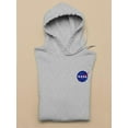 thumbnail image 3 of NASA Nasa Logo Graphic Hoodie Men -NASA Designs, Male XX-Large, 3 of 4