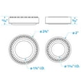 thumbnail image 4 of Seachoice Marine Boat Trailer Wheel Bearing Kit, 1-3/8 In. X 1-1/16 In. Axle, Set of 2, 4 of 5