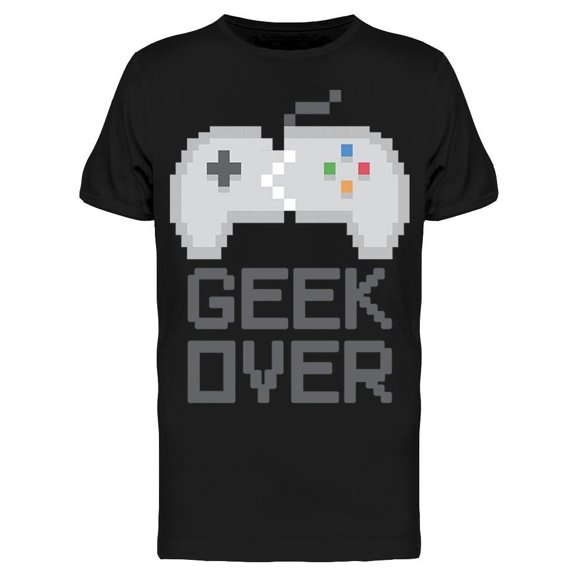 Pixel Gamepad Geek Over Tee Men's -Image by Shutterstock