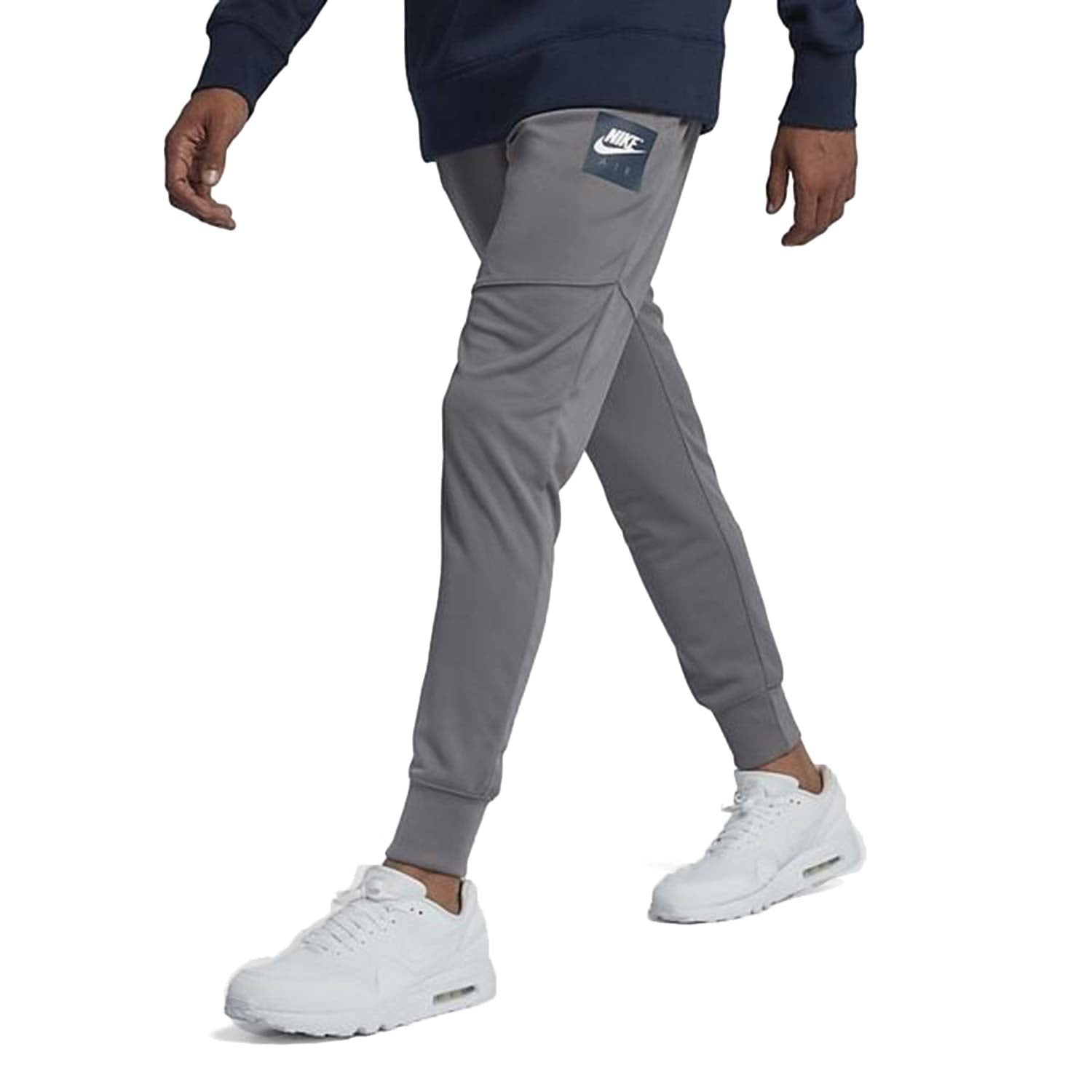 Nike Men's NSW Jogger Pants Gunsmoke-White - Walmart.com