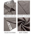 thumbnail image 5 of COOFANDY Men's Beach Shirts Short Sleeve Casual Shirt Summer Hawaiian Linen Shirts, 5 of 6