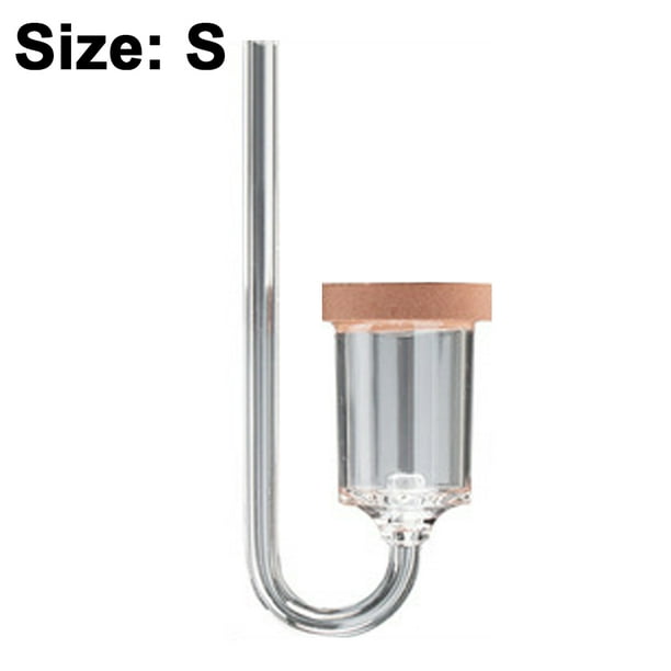 Aquarium Co2 Diffuser, Fish Tank Co2 Atomizer System Acrylic Slim