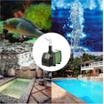 thumbnail image 5 of Bomba de agua sumergible, mini bomba sumergible de 25 W 1500 l/h, Ac220-240 V con 2 boquillas bombas para fuentes acuario, estanque, jardín (hy), 5 of 5