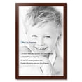 thumbnail image 2 of ArtToFrames 22x34 inch Walnut Picture Frame, Brown Wood Poster Frame (4105), 2 of 8