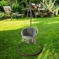 thumbnail image 6 of Yard Hanging Pad Thicken Comfortable Patio Hanging Egg Pad Overstuffed Swinging Seat Cushion for Hanging Swing Hammock, Only Cushion, 6 of 8
