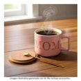 thumbnail image 4 of Taza Way to Celebrate Día de la Madre de Cerámica con Tapa de Madera y Cuchara de 400 ml., 4 of 4
