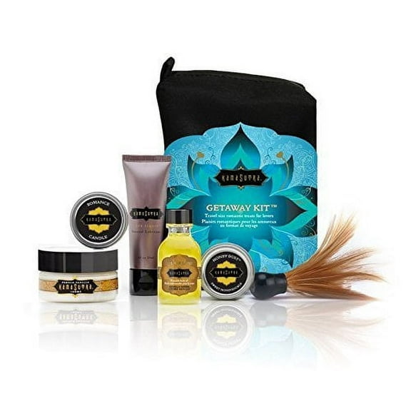 Kama Sutra Intimate Gift Sets & Fun Travel Kits THE GETAWAY KIT (Escape to a romantic paradise with the essential travel kit for lovers.)