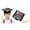 Black, variant on Floppy Bucket Hat Cute Hats Adjustable Beach Hats Travel Hat for Toddler Boys Sun Hats Beach Cap (Blue,6-12 Years)