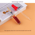 thumbnail image 4 of 4X Mini Pocket-Size Eyedropper Fountain Pen Writing Ink Pen F Nib Ink Pen Portable Mini Pocket Pen Transparent, 4 of 7