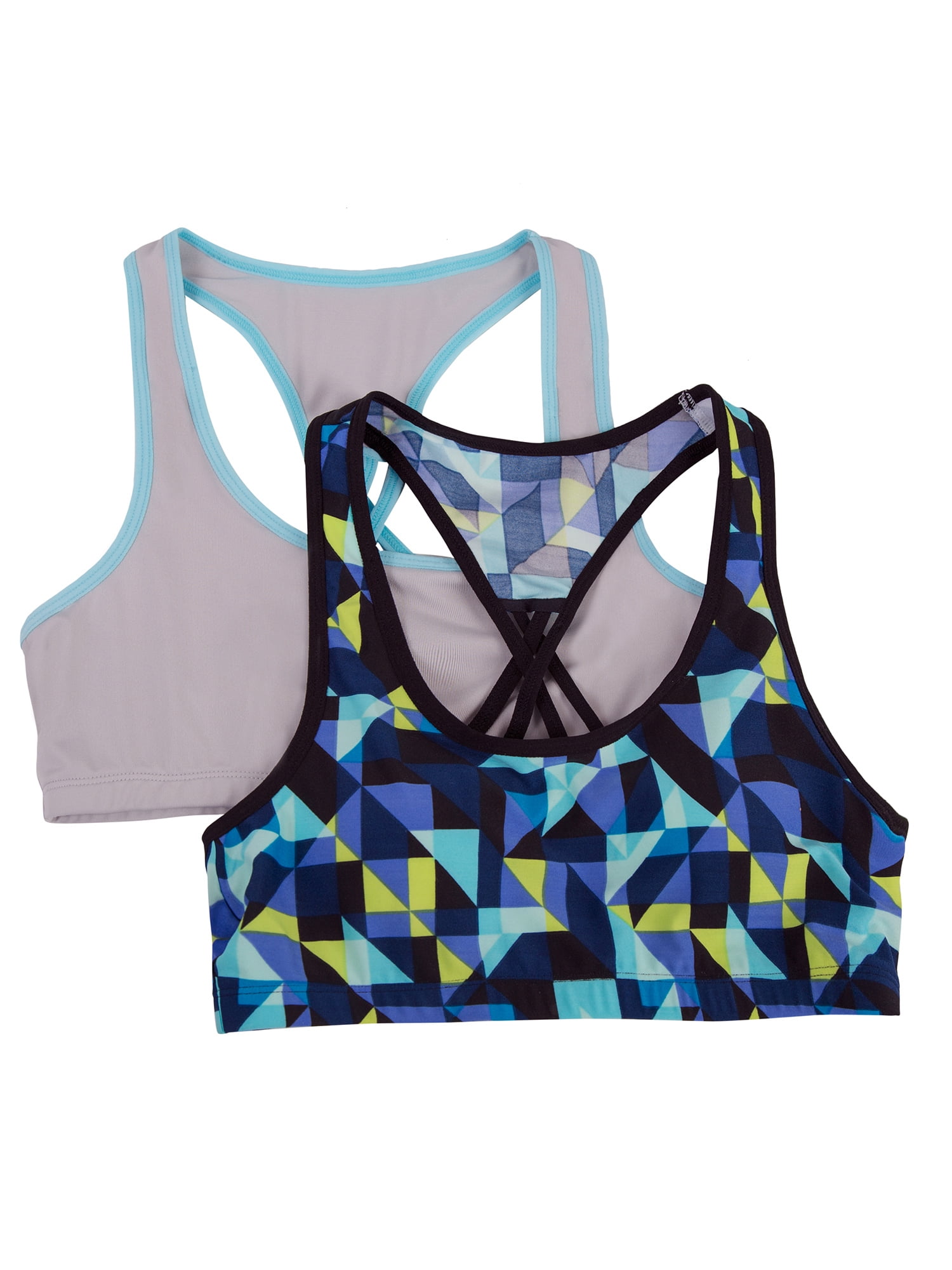 fruit of the loom girls sports bra