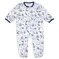 thumbnail image 2 of Newborn & Infant WEAR by Erin Andrews Tampa Bay Lightning Sleep and Play Sleeper Set with Bib, 2 of 4