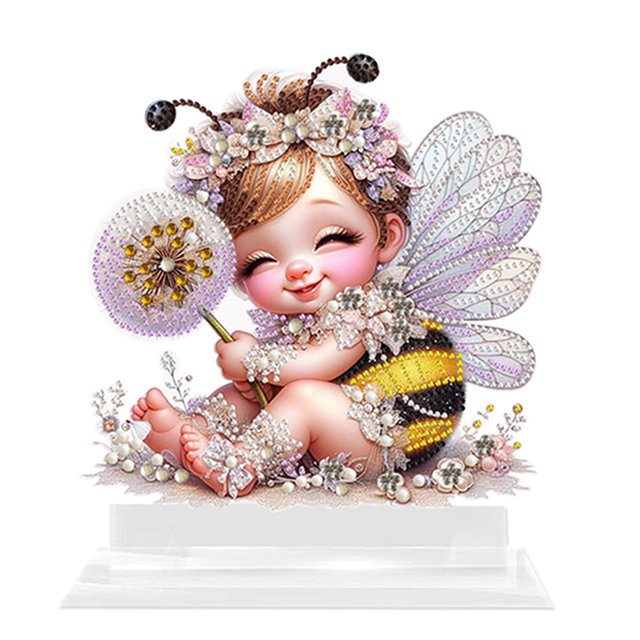 Pintura Diamantes Decoraciones Escritorio Acrílico Animal Oso Mesa