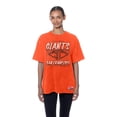 thumbnail image 4 of Women's New Era  Orange San Francisco Giants Mineral Wash Oversized T-Shirt, 4 of 5