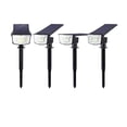 thumbnail image 3 of Trajes de lámpara al aire libre 4PCS Foco solar LED Ajustable 2 en 1 Luces de estaca de paisaje Luz de pared Luces impermeables al aire libre para boda Fiesta Patio Pasarela Lámpara de decoración de p Abanopi Trajes de lámpara al aire libre, 3 of 7