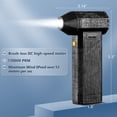 thumbnail image 3 of Turbo Jet Fan Portable Air Blower 130,000 RPM Brushless Motor for Electronics Cleaning, Outdoor, Camp, 3 of 8