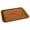 Coffee, variant on Wood Grain Serving Tray, Snack Tray for Coffee, Breakfast, Entryway, Farmhouse Kitchen Tray Platter for Organization, Lightweight Plastic Serving Tray