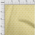 thumbnail image 1 of oneOone Cotton Cambric Fabric Floral Block Printed Craft Fabric BTY 56 Inch Wide, 1 of 4