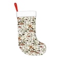 thumbnail image 2 of Disketp Mushroom Garnish Christmas Stockings, Xmas Stocking for Family Holiday Season Décor, Personalized Holiday Indoor Decorations, 2 of 7