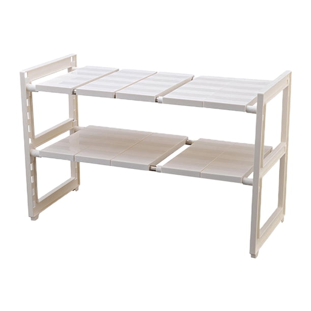 Organizador de almacenamiento ajustable debajo del fregadero para el hogar y la cocina 10 paneles