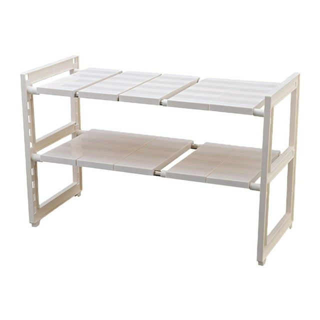 Organizador de almacenamiento ajustable debajo del fregadero para el hogar y la cocina 10 paneles