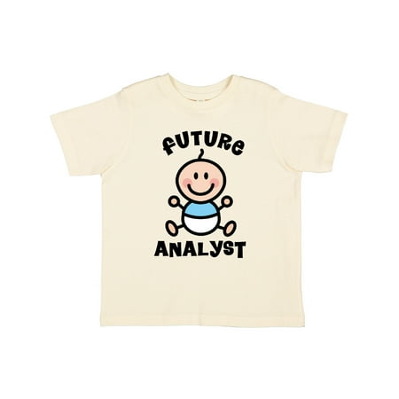 

Inktastic Future Analyst Gift Toddler Boy Girl T-Shirt