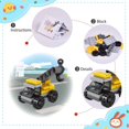 thumbnail image 4 of Fun Little Toys 12 Pcs Surprise Eggs Prefilled with Mini Construction Vehicles Building Blocks,Easter Eggs with Toys Inside,Easter Basket Stuffers,Classroom Prizes,Kids Easter Gifts, 4 of 7