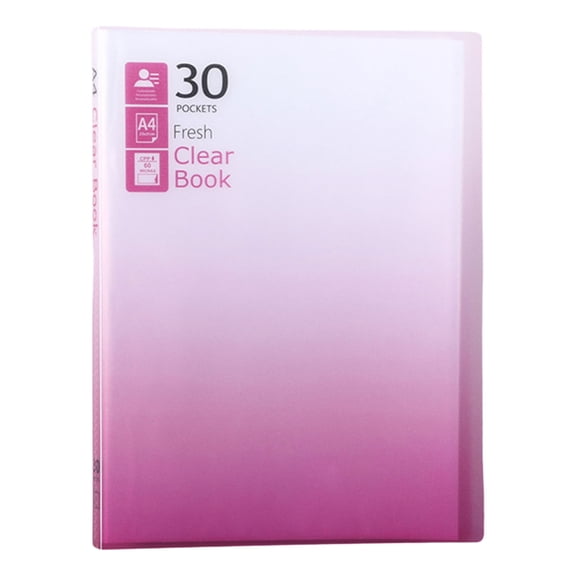 YongCo Letter Size Display Book File Folder Presentation Folders for Office School Use