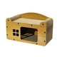 thumbnail image 2 of Casa de cartón para gatos, cama de salón, mueble interactivo, protección, rascador 2 en 1 M, 2 of 9