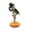 B, variant on Halloween Mummy Figurines Set, Wrapped in Bandages, Wearing Top Hats, Standing on Pumpkins, with Playful Poses to Add a Lively Atmosphere to The Festival