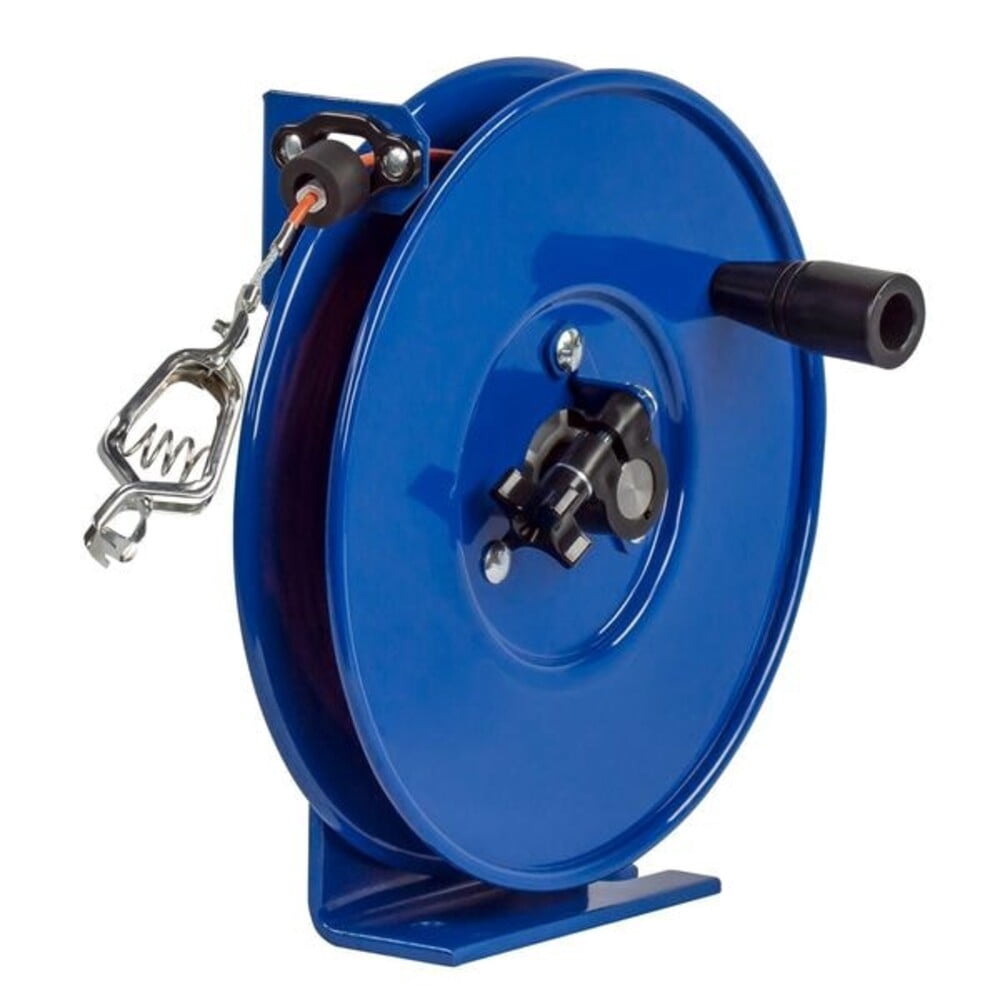 COXREELS Static Discharge Cable Reel,Blue SDHL-200