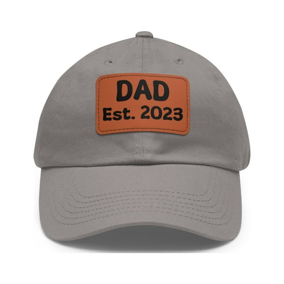 Dad Est. 2023 Hat Cap Strap Back New Dad New Father Gift