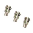 thumbnail image 1 of COMOK Bronze Tone 5mm Female Thread Metal Y Joint Pneumatic Air Cylinder Piston Rod Clevis for Foot Mounting Work 3Pcs, 1 of 4