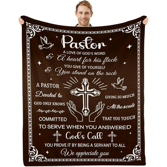 Gifts for Pastor Wife, Pastor Wife Appreciation Gifts, Gift Blanket for Pastor Wife, Pastors Wife Gifts, Religious Gifts for Pastors Wife, Christmas Birthday Gift for Pastor Wife 60x80in