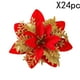 thumbnail image 2 of Fiudx Decorado Navideño, Flores Vibrantes y Las Fiestas, Flores Artificiales Duraderas, Diseño Fácil de Enganchar, Ideal para Corona Festivas, Escenas de Celebración En Casa, Reutilizables Todo El Añ, 2 of 6