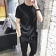 thumbnail image 3 of Conjuntos de pantalones superiores Ropa deportiva elegante y sencilla Tendencia 2024 Elásticos Novedades Camiseta Hombre Sudadera barata a juego 5xl Ropa holgada Xl para hombre, 3 of 5