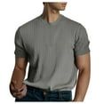 Tshirts For Men Muscles Stretch Short Sleeve Bodybuilding Workout Tee
