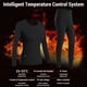 thumbnail image 4 of Lencería Conjunto de ropa interior con calefacción eléctrica para mujer, traje corporal con calefacción de esquí de 22 áreas, 4 of 8
