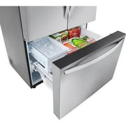 LG 27 cu ft. 3 Door French Door Counter Depth Refrigerator with Internal Water Dispenser LRFLC2706S