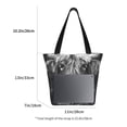 thumbnail image 3 of Disketp Geometric Bull Design for Women’s Casual Shoulder Tote Bag Cross-body Handbags for Shopping, Travel and Daily Use, 3 of 6
