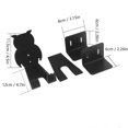 thumbnail image 4 of Black Bike Wall Rack, Bike Wall Mount, With 6xScrews For Bike Protect Bike 6xExpansion  Road Bike, 4 of 8