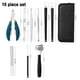 thumbnail image 2 of Kit de manicura, pedicura, cortaúñas, kit de aseo profesional, herramientas para uñas con lujoso estuche de viaje, 2 of 5