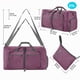 thumbnail image 2 of Bolsa de viaje Vomgomfom de 65 litros con compartimento para zapatos, color morado, 2 of 7