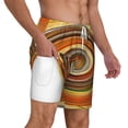 thumbnail image 2 of Kdxio Colorful Swirl Print Men'S Swim Trunks With Compression Liner 7 Inch Inseam Quick Dry Swim Shorts, 2 of 7