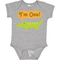 thumbnail image 3 of Inktastic 1st Birthday Alligator Jungle Boys or Girls Baby Bodysuit, 3 of 5