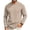 Brown, variant on Dwelliawo Striped Long Sleeved T-Shirt for Men Spring Casual T-Shirt for Men Retro Autumn Pullover Stripe tee Shirt Blue S