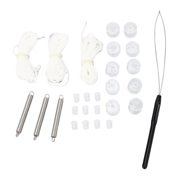 Kit De Reparación De Cortinas Plisadas Para Vehículos Recreativos, Herramienta De Restricción De Cortinas Plisadas Para Vehículos Recreativos, Resistente Y Fácil De Instalar,