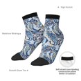 thumbnail image 6 of Fuzoiu Paisley Floral Branches Print Adult Socks, Crew Moisture-wicking Socks, Unisex Cushion Crew Socks,Casual Sports Ankle Socks, 6 of 7