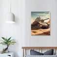 thumbnail image 3 of COMIO  Wall Art for Living Room Tank Picture Prints on Canvas Aircraft Poster Paintings Modern Home Decor Canvas Wall Art for Living Room Bedroom Posters and Prints Ready to Hang, 3 of 4